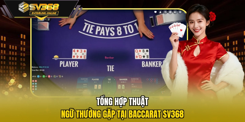 Tổng hợp thuật ngữ thường gặp tại Baccarat SV368